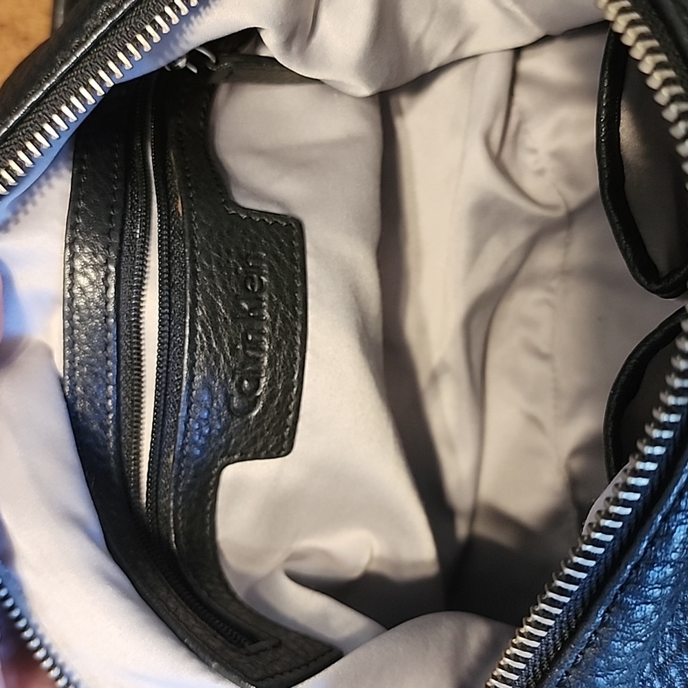 Calvin Klein Black Shoulder Bag with Geometric Design - Picture 16 of 16